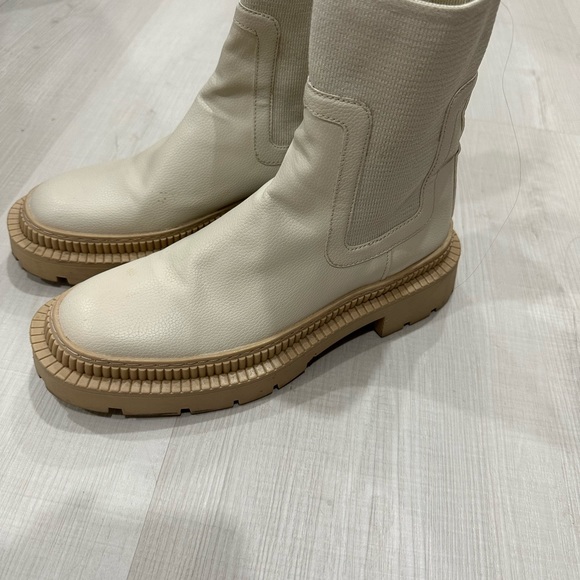 Mango - Track outsole boots - white- size 7.5 -Eu :38 - Picture 2 of 4